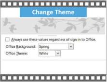 Office Theme Tutorial