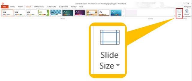 powerpoint template resolution