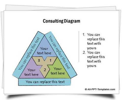 PowerPoint Hand drawn Triangles