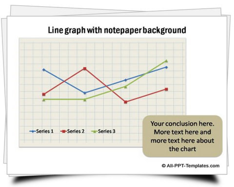 PowerPoint Line Graphs Set