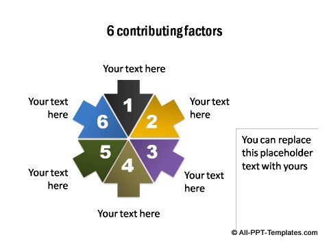 Ppt Converging Arrows  05