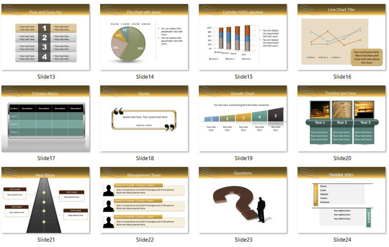 PowerPoint Car Design Template 02