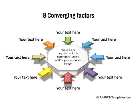 8 factors converging in octagon form