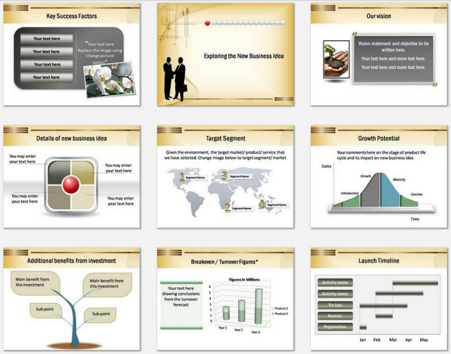 Powerpoint New Business Deal Charts 2