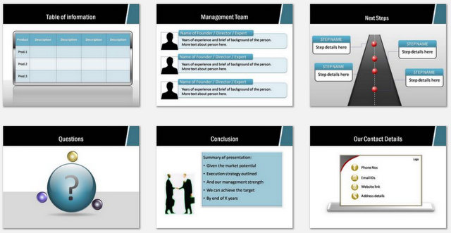 PowerPoint Wave Design  Charts 3