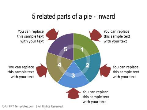 PowerPoint Segmented Circle 16