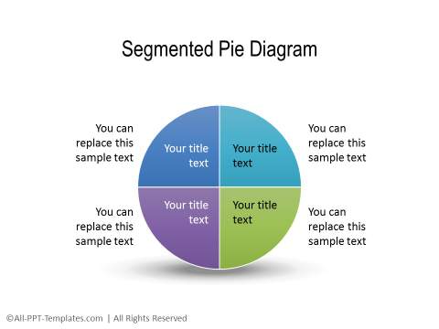 PowerPoint Segmented Circle 21