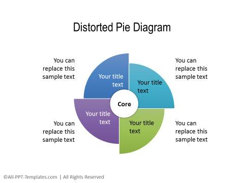 PowerPoint Segmented Circle 22