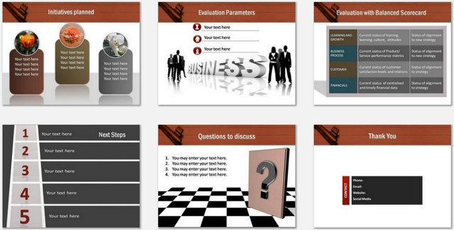 PowerPoint Key Business Idea Charts 03