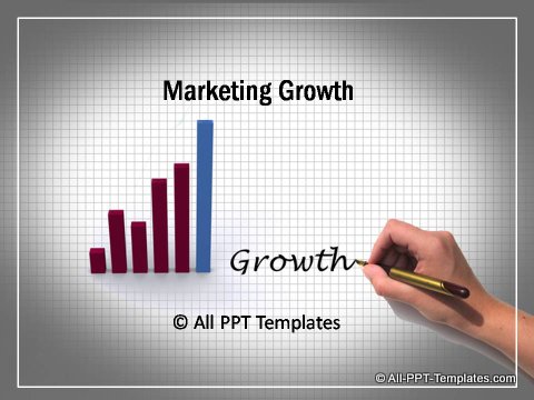 PowerPoint Market Growth Template