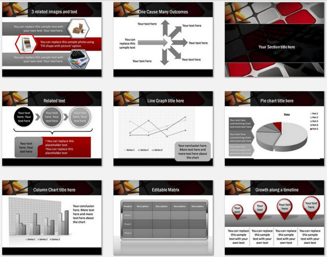 Modern Education  Pptx Charts 2