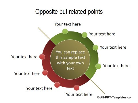 PowerPoint Positive Negative Comparisons 13