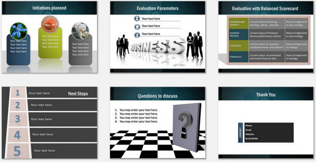 PowerPoint Professional Strategy  Charts 03