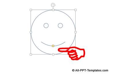 PowerPoint Smiley Shape