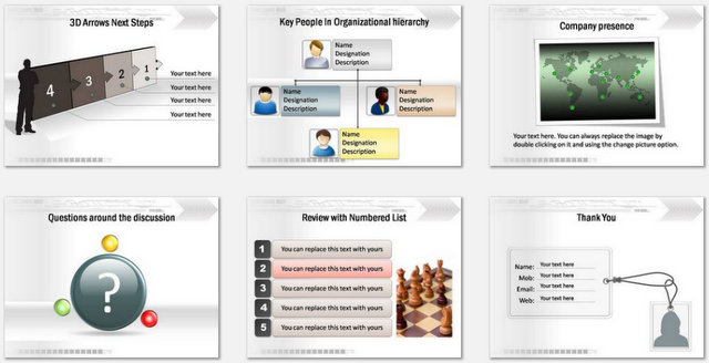 PowerPoint Technical Business Intro Charts 3