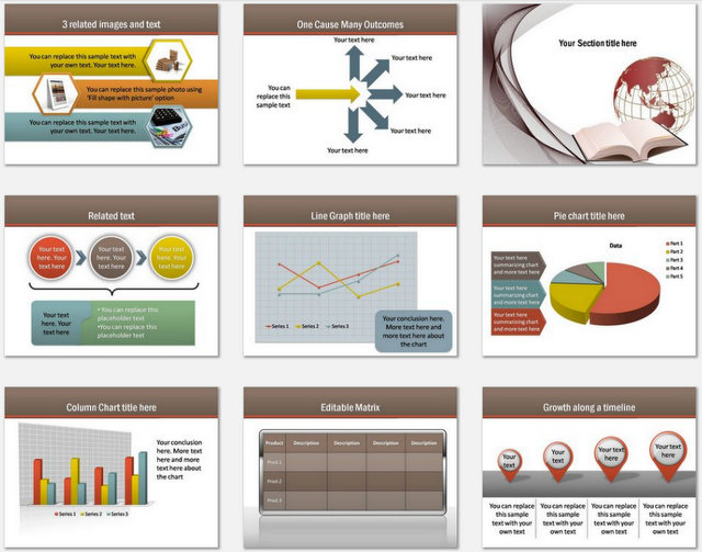 World of Knowledge Pptx Charts 2