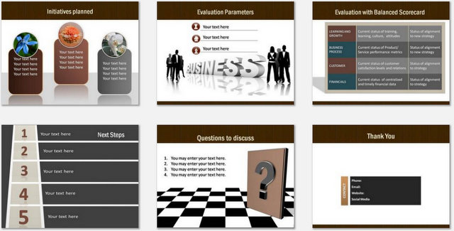 PowerPoint World Strategy Charts 03