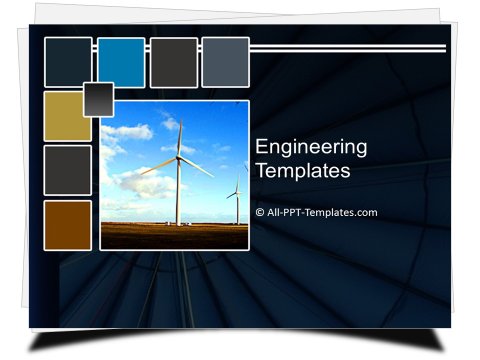 PowerPoint Utilities Windmill Template