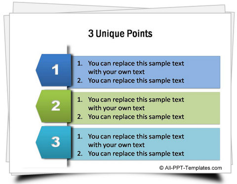 PowerPoint Sticky Note template